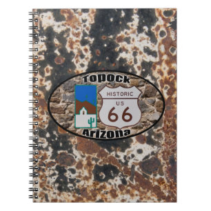 Carnet ~ historique Topock, Arizona de l'itinéraire 66