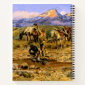 Carnet "Hitting Pay Dirt" de Charles M Russell (Dos)