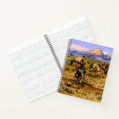 Carnet "Hitting Pay Dirt" de Charles M Russell (Intérieur)