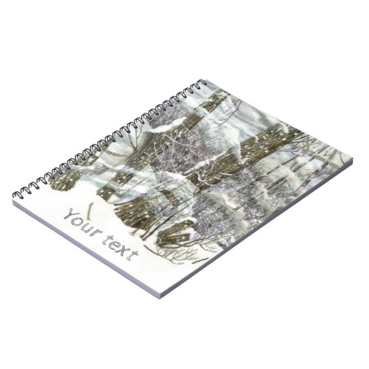 Carnet Hiver (Côté gauche)