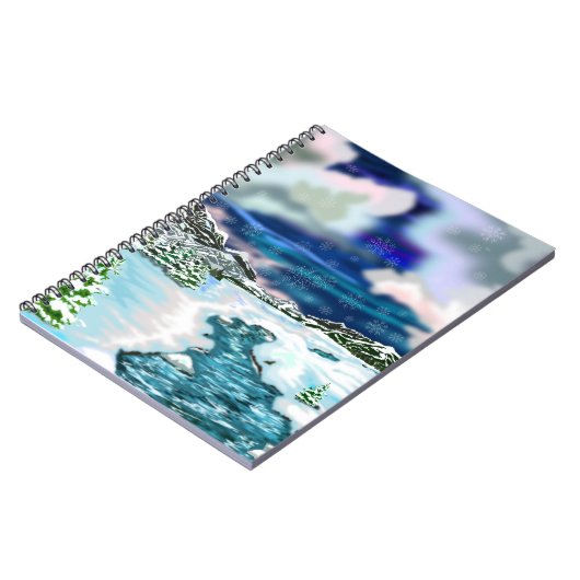 Carnet Hiver (Côté gauche)