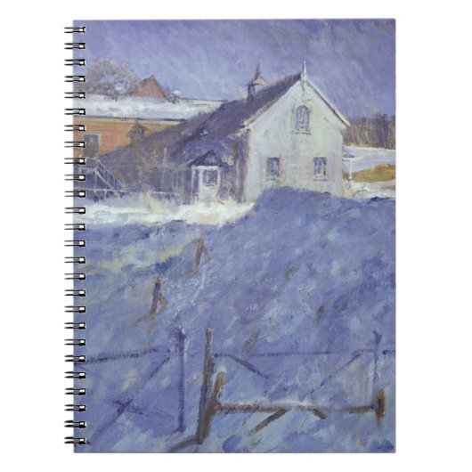 Carnet Hiver à la loge argentée (Devant)