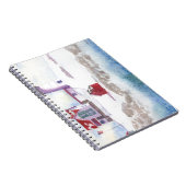 Carnet hiver à Nubble LIghthouse dans le Maine (Côté Droit)