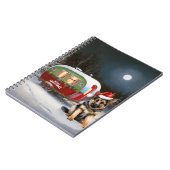 Carnet Hiver Allemand Berger Caravane Noël Aventure (Côté gauche)