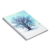 Carnet Hiver bleu (Côté Droit)