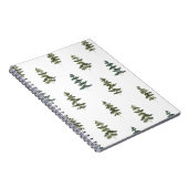 Carnet Hiver branché | Motif d'arbre de Noël (Côté Droit)