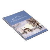 Carnet Hiver en Nouvelle-Angleterre aquarelle peinture (Côté Droit)