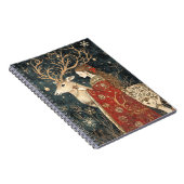 Carnet Hiver enchanté : Le Maiden et le Stag (Côté Droit)