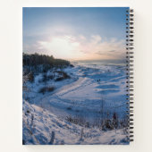Carnet Hiver neigeux Côte balte (Dos)