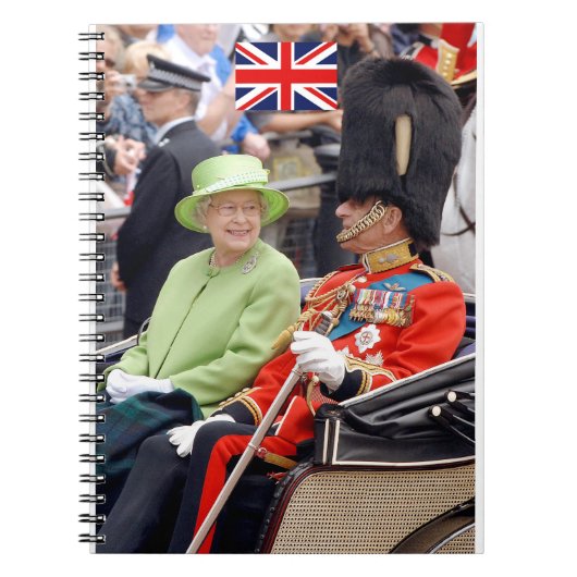 Carnet HM Reine Elizabeth-Duc d'Édimbourg (Devant)