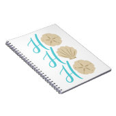 Carnet Ho Ho Ho Beach Dollar et Shell de sable de Noël (Côté Droit)