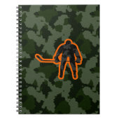 Carnet Hockey Camo (Devant)