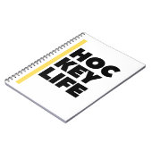 Carnet Hockey Life.-2 (Côté gauche)