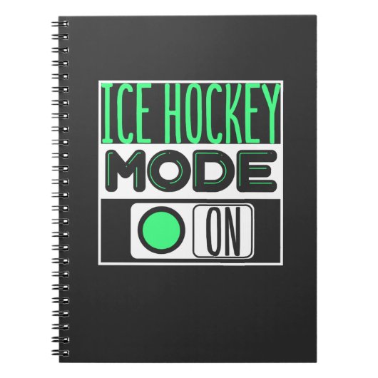 Carnet Hockey sur glace (Devant)