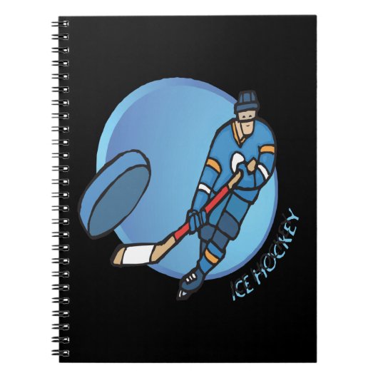 Carnet Hockey sur glace (Devant)