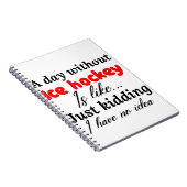 Carnet hockey sur glace (Côté Droit)