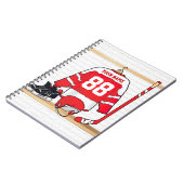 Carnet Hockey sur glace du Jersey (Côté gauche)