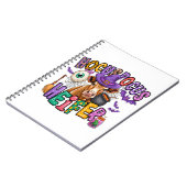 Carnet Hocus Pocus Heifer Vache d'Halloween (Côté gauche)