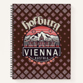 Carnet Hofburg en cercles (Devant)