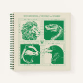 Carnet HOGWARTS™ Grille d'animaux de maison (Devant)