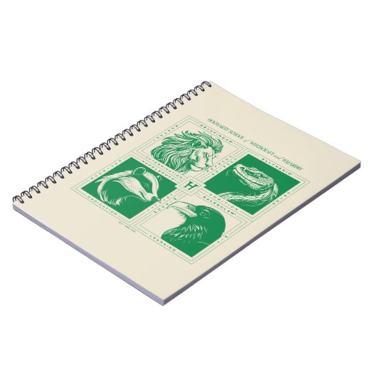 Carnet HOGWARTS™ Grille d'animaux de maison (Côté gauche)