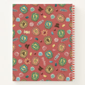 Carnet HOGWARTS™ Maisons Motif de biscuits de vacances (Dos)