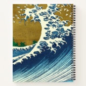 Carnet Hokusai Big Wave Japon Art japonais (Dos)