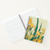 Carnet Hokusai grasshopper et iris Japon (Intérieur)