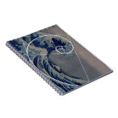 Carnet Hokusai rencontre Fibonacci, rapport d'or (Côté Droit)