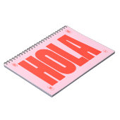 Carnet Hola (Tonalité Rose Douce) (Côté gauche)