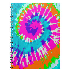 Carnet holiES - Power Spiral Batik Style
