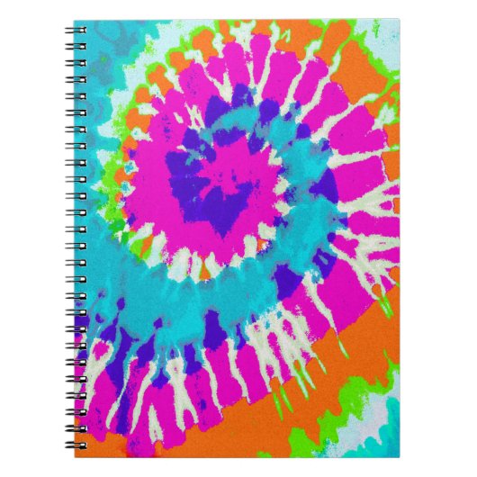 Carnet holiES - Power Spiral Batik Style (Devant)