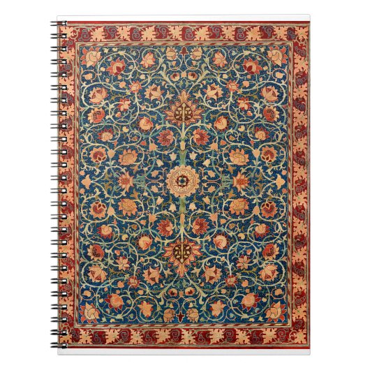 Carnet Holland Park Carpet par William Morris (Devant)