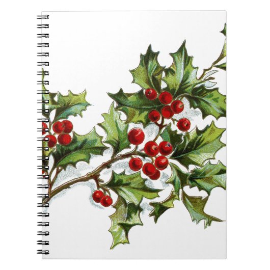 Carnet Holly Berries 001 (Devant)