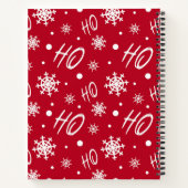 Carnet Holly Jolly Cute Christmas Père Noël Cat (Dos)