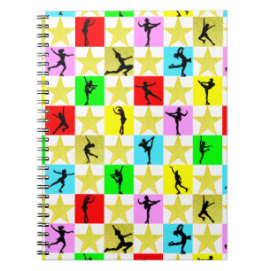CARNET HOLLY JOLLY FIGURE SKATER NOËL CONCEPTION