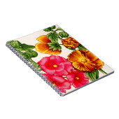 Carnet hollyhocks (Côté Droit)
