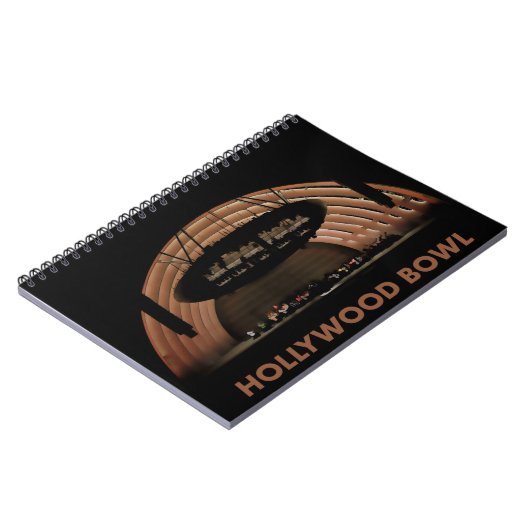 Carnet Hollywood Bowl (Côté gauche)