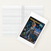 Carnet Holmium (Ho) – Atomique | Collection ATOMIVRA™ (À l'intérieur)