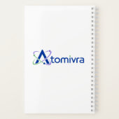Carnet Holmium (Ho) – Atomique | Collection ATOMIVRA™ (Verso)