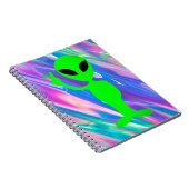 Carnet Hologramme alien (Côté Droit)
