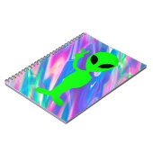 Carnet Hologramme alien (Côté gauche)