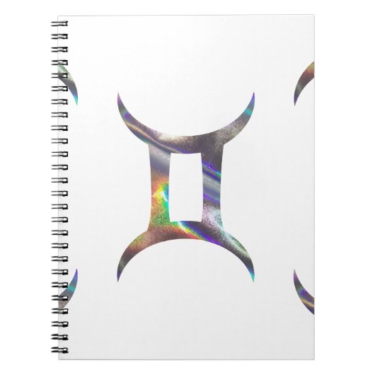 Carnet hologramme Gemini (Devant)