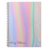 Carnet Hologramme rose (Devant)