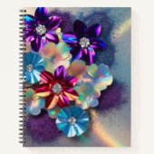 Carnet Holographic Bloom Sparkle Notebook (Devant)