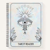 Carnet Holographie du Tarot céleste oculaire mystique (Devant)