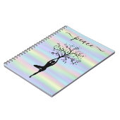 Carnet Holographie moderne, Yoga de la paix (Côté gauche)