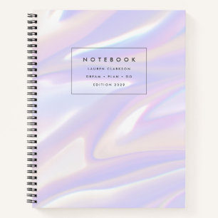 Carnet holographique moderne