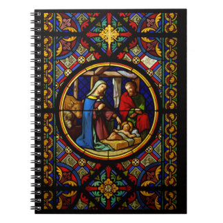 Carnet Holy Family "Stained Glass" 