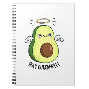 Carnet Holy Guacamole Drôle de Cadeau Pun Avocat